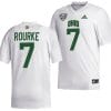 Kurtis Rourke Jersey #7 Ohio Bobcats College Football Uniform White 5 Kurtis Rourke Jersey #7 Ohio Bobcats College Football Uniform White