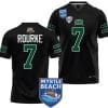 Kurtis Rourke Jersey #7 Ohio Bobcats 2023 Myrtle Beach Bowl Patch College Football Black 5 Kurtis Rourke Jersey #7 Ohio Bobcats 2023 Myrtle Beach Bowl Patch College Football Black