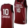 Kamilla Cardoso Jersey #10 South Carolina Gamecocks College Basketball 2023-24 Garnet