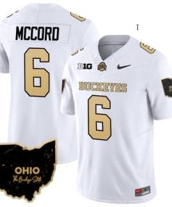 Kyle Mccord Jersey #6 Ohio State Buckeyes College Football Stitched Special Vapor Limited White