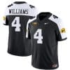 Leshon Williams Jersey #4 Iowa Hawkeyes Vapor Limited College Football Black Alternate