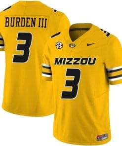 Luther Burden III Jersey #3 Missouri Tigers Vapor Limited College Football Stitched Gold