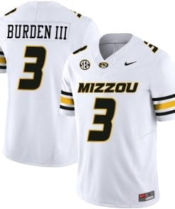 Luther Burden III Jersey #3 Missouri Tigers Vapor Limited College Football Stitched White