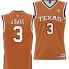 Max Abmas Jersey #3 Texas Longhorns NIL College Basketball Lightweight Orange