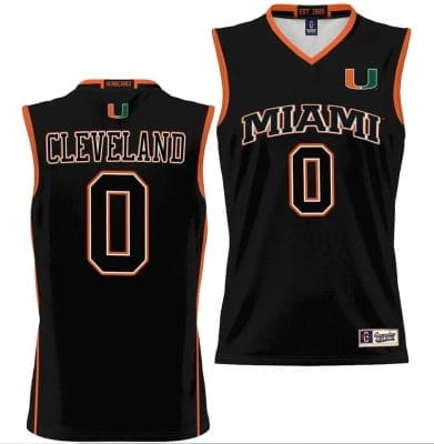 Matthew Cleveland Jersey #0 Miami Hurricanes NIL College Basketball Lightweight Black 8 Matthew Cleveland Jersey #0 Miami Hurricanes NIL College Basketball Lightweight Black