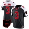 Miyan Williams Jersey #3 Ohio State Buckeyes College Football Stitched Vapor Limited Ohio Patch Black Alternate 4 Miyan Williams Jersey #3 Ohio State Buckeyes College Football Stitched Vapor Limited Ohio Patch Black Alternate