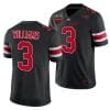 Miyan Williams Jersey #3 Ohio State Buckeyes Ohio Stadium Patch College Football Black