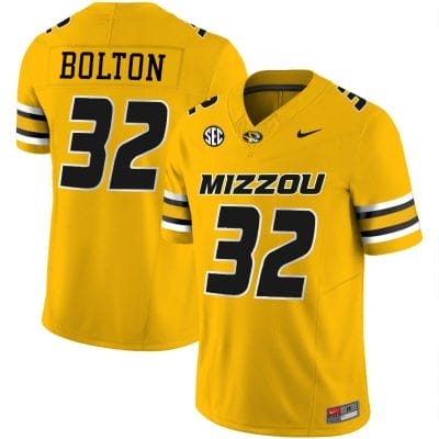 Nick Bolton Jersey #32 Missouri Tigers Vapor Limited College Football Stitched Gold