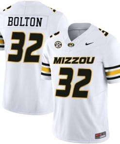 Nick Bolton Jersey #32 Missouri Tigers Vapor Limited College Football Stitched White