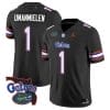 Princely Umanmielen Jersey #1 Florida Gators Vapor Limited Florida Map College Football Black