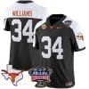 Ricky Williams Jersey #34 Texas Longhorns Sugar Bowl Patch Vapor Football Black Alternate 4 Ricky Williams Jersey #34 Texas Longhorns Sugar Bowl Patch Vapor Football Black Alternate