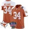 Ricky Williams Jersey #34 Texas Longhorns Sugar Bowl Patch Vapor Football Orange Alternate 5 Ricky Williams Jersey #34 Texas Longhorns Sugar Bowl Patch Vapor Football Orange Alternate