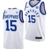 Reed Sheppard Jersey #15 Kentucky Wildcats Big Blue Bahamas Limited College Basketball White