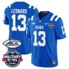 Riley Leonard Jersey #13 Duke Blue Devils Football Limited Royal Military Bowl
