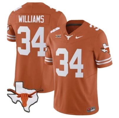 Ricky Williams Jersey #34 Texas Longhorn Vapor Limited College Football Texas Orange 8 Ricky Williams Jersey #34 Texas Longhorn Vapor Limited College Football Texas Orange