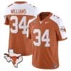 Ricky Williams Jersey #34 Texas Longhorn Vapor Limited College Football Alternate 4 Ricky Williams Jersey #34 Texas Longhorn Vapor Limited College Football Alternate