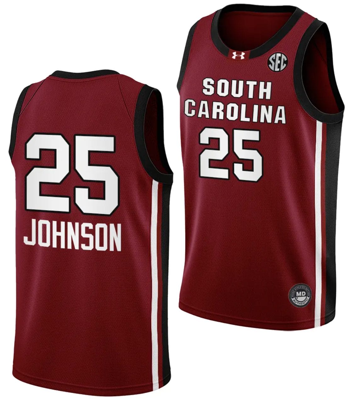 Raven Johnson Jersey #25 South Carolina Gamecocks College Basketball 2023-24 Garnet 1 Raven Johnson Jersey #25 South Carolina Gamecocks College Basketball 2023-24 Garnet