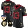 Stetson Bennett Jersey #13 Georgia Bulldogs Vapor Limited Orange Bowl Patch Black Gold Trim 4 Stetson Bennett Jersey #13 Georgia Bulldogs Vapor Limited Orange Bowl Patch Black Gold Trim