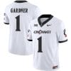 Sauce Gardner Jersey #1 Cincinnati Bearcats Vapor Limited College Football All Stitched White