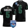Sieh Bangura Jersey #5 Ohio Bobcats 2023 Myrtle Beach Bowl Patch College Football Black