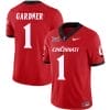 Sauce Gardner Jersey #1 Cincinnati Bearcats Vapor Limited College Football All Stitched Red