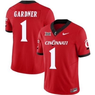 Sauce Gardner Jersey #1 Cincinnati Bearcats Vapor Limited College Football All Stitched Red