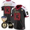 Stetson Bennett Jersey #13 Georgia Bulldogs Vapor Limited Orange Bowl Patch Alternate