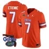 Trevor Etienne Jersey #7 Florida Gators Vapor Limited Florida Map College Football Orange