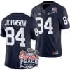 Theo Johnson Jersey #84 Penn State Peach Bowl Patch 2024 College Football Navy 4 Theo Johnson Jersey #84 Penn State Peach Bowl Patch 2024 College Football Navy