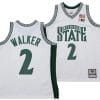 Tyson Walker Jersey #2 Michigan State Spartans 125th Basketball Anniversary 1999 Throwback White