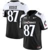 Travis Kelce Jersey #87 Cincinnati Bearcats Vapor Limited College Football All Stitched Black Alternate 5 Travis Kelce Jersey #87 Cincinnati Bearcats Vapor Limited College Football All Stitched Black Alternate