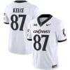 Travis Kelce Jersey #87 Cincinnati Bearcats Vapor Limited College Football All Stitched White 5 Travis Kelce Jersey #87 Cincinnati Bearcats Vapor Limited College Football All Stitched White