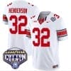 TreVeyon Henderson Jersey #32 Ohio State Buckeyes Cotton Bowl Patch Vapor Football White 4 TreVeyon Henderson Jersey #32 Ohio State Buckeyes Cotton Bowl Patch Vapor Football White