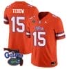 Tim Tebow Jersey #15 Florida Gators Vapor Limited Florida Map College Football Orange