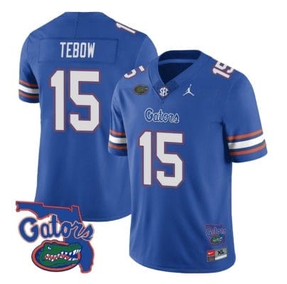 Tim Tebow Jersey #15 Florida Gators Vapor Limited College Football Royal 8 Tim Tebow Jersey #15 Florida Gators Vapor Limited College Football Royal
