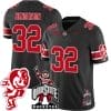 TreVeyon Henderson Jersey #32 Ohio State Buckeyes Football Stitched Brutus Buckeye Patch Black 5 TreVeyon Henderson Jersey #32 Ohio State Buckeyes Football Stitched Brutus Buckeye Patch Black