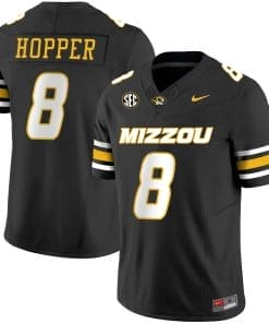 TyRon Hopper Jersey #8 Missouri Tigers Vapor Limited College Football Stitched Black