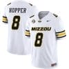TyRon Hopper Jersey #8 Missouri Tigers Vapor Limited College Football Stitched White