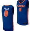 Zyon Pullin Jersey #0 Florida Gators College Basketball 2023-24 Replica Uniform Royal 5 Zyon Pullin Jersey #0 Florida Gators College Basketball 2023-24 Replica Uniform Royal