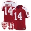 Ashton Daniels Jersey #14 Standford Cardinal Jersey Vapor Limited College Football Crimson Alternate 4 Ashton Daniels Jersey #14 Standford Cardinal Jersey Vapor Limited College Football Crimson Alternate