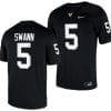AJ Swann Jersey #5 Vanderbilt Commodores College NIL Football Black