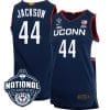 Andre Jackson Jersey #44 UConn Huskies 2023 National Champions College Basketball Navy 5 Andre Jackson Jersey #44 UConn Huskies 2023 National Champions College Basketball Navy