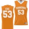 Bernard King Jersey #53 Tennessee Volunteers NIL College Basketball Lightweight Orange 4 Bernard King Jersey #53 Tennessee Volunteers NIL College Basketball Lightweight Orange