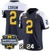 Blake Corum Jersey #2 Michigan Wolverines Vapor Limited Football 2024 National Champions Patch Alternate 5 Blake Corum Jersey #2 Michigan Wolverines Vapor Limited Football 2024 National Champions Patch Alternate
