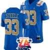 Carson Steele Jersey #33 UCLA Bruins 2023 LA Bowl College Football Blue