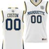 Custom Marquette Golden Eagles Jersey Name and Number NIL Basketball White