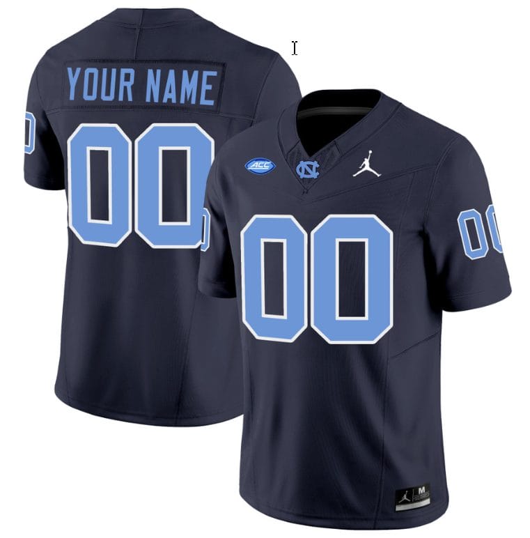 Custom North Carolina Tar Heels Jersey Name and Number Vapor Limited College Football Navy 1 Custom North Carolina Tar Heels Jersey Name and Number Vapor Limited College Football Navy