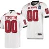 Custom NC State Wolfpack Jersey Name and Number 2023 Pop-Tarts Bowl Football White