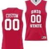 Custom Ohio State Buckeyes Jersey Name and Number College Basketball Lightweight Scarlet 5 Custom Ohio State Buckeyes Jersey Name and Number College Basketball Lightweight Scarlet