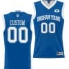 Custom BYU Cougars Jersey Name and Number NIL College Basketball Jersey Lightweight Royal